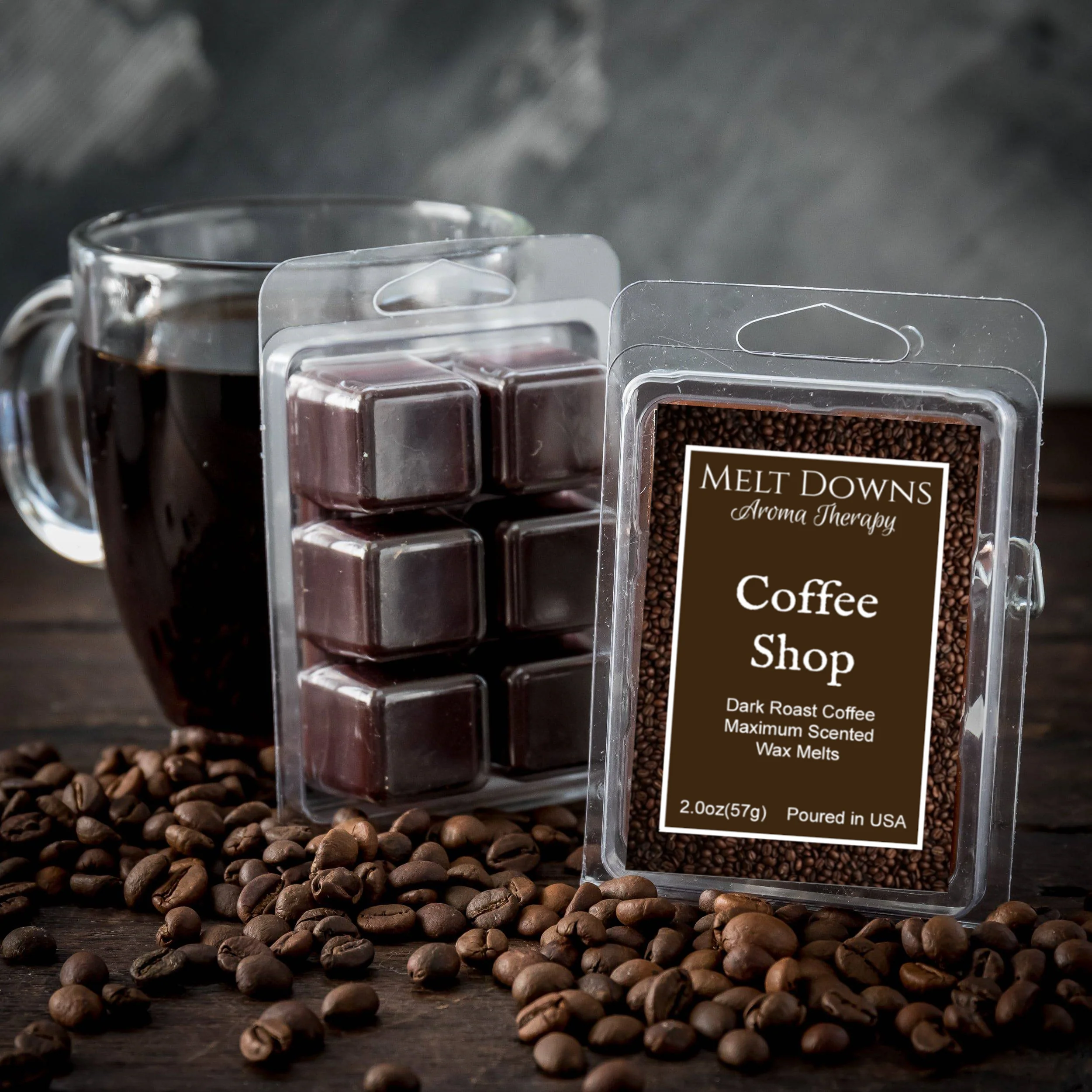 Coffee Shop - Maximum Scented Wax Melt - Coffee - Image 2