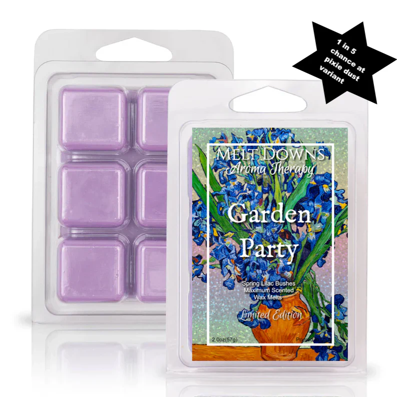 SOLD OUT - Garden Party - LIMITED EDITON - Maximum Scented Wax Melt - Spring Lilac Bushes - Image 3