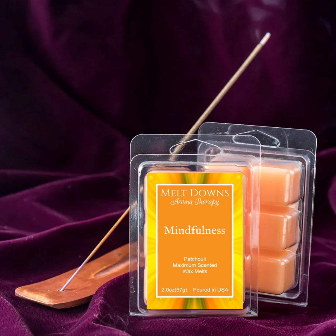 Mindfulness - Maximum Scented Wax Melt - Patchouli - Image 3
